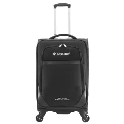 Mała walizka Saxoline Soft czarna 26l